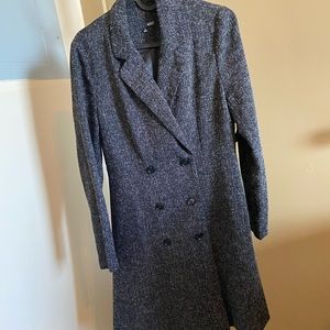 MIXXO Korean Double Button long coat/blazer